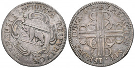 Bern 1679 1/2 Taler Silber 13,7g selten HMZ 2-191a voruzüglich