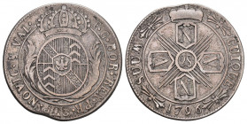Neuenburg 1796 20 Kreuzer Silber 5,4g HMZ 2-709b sehr schön