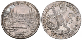 Zürich 1743 1/2 Taler Silber HMZ 2-1165oo vorzüglich