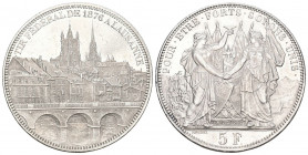 Schweiz 1876 Schützentaler Silber 25g KM S 13 bis unzirkuliert