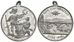 Bern 1885 Schützenmedaille WM 31mm Ri: 202c vorzüglich