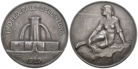 Tessin 1929 Tir Federal Bellinzona 49,8g selten unz
