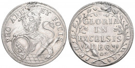 Zürich 1708 Schützengabe Silber 5,1g selten 31mm Ri: 1695a vz henkelspur