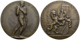 Zürich 1939 Landi Schiessen Bronce Medaille Ri: 1878b FDC
