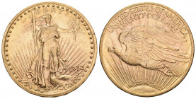 USA 1912 20 Dollar Gold 33,4g selten vz+