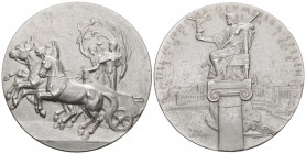 Olympia Stockholm 1912 Zinnmedaille 47,8g sehr selten 52mm bis unzirkuliert