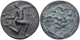 Olympia Rom 1960 Bronce Medaille 55mm selten vorzüglich