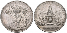 Bern 1712 Verdienstmedaille in Silber 56mm 52,1g SM 538 vorzüglich mit Randschlag