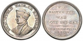 Bern 1828 Reformationsmedaille in Silber 14,7g bis unzirkuliert