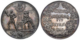 Bern 1847 Gesang,Turn und Schwingfest Silber 10,9g bis unzirkuliert