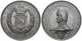 Bern 1891 Zähringer Medaille Bronce 50mm FDC