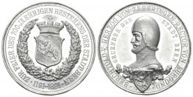 Bern 1891 Medaille in WM 46mm bis unzirkuliert