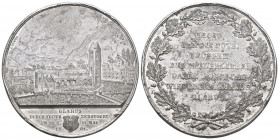 Glarus 1861 Zinnmedaille 61,82g 52mm Ranschlag sehr schön
