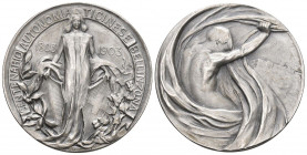 Tessin 1903 Jahrhundertfeier Silber Medaille 26g bis unzirkuliert