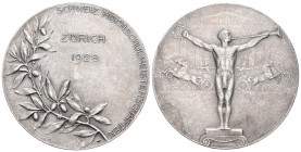 Zürich 1928 Hochschulmeisterschaft Silber 59,1g bis unzirkuliert