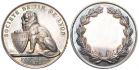 France 1873 Lyon Preismedaille Silber 31,9g FDC