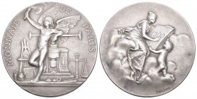 France 1900 monnaie de Paris Silbermedaille 58,5g 46mm vorzüglich +