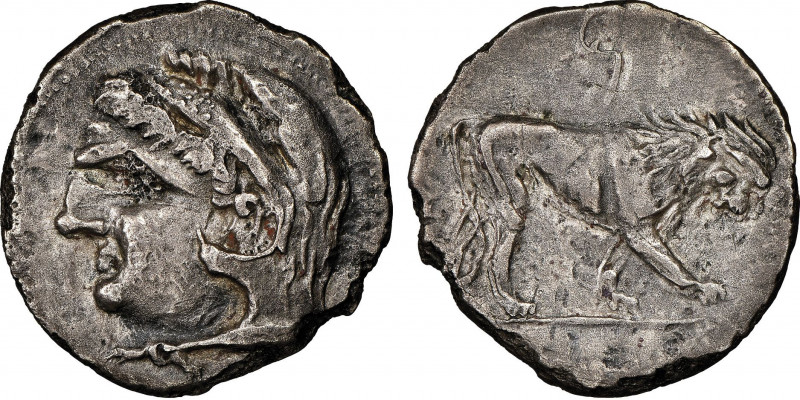 Zeugitane
Libyan Revolt 241-238/7 av. J.-C.
Shekel, Carthage, AG 6.13 g.
Ref : S...