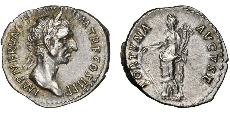 Nerva 96-98
Denarius, Rome, 96-98, AG 3.34 g. Ref : C. 66, RIC.16
Conservation :...