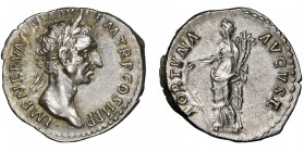 Nerva 96-98
Denarius, Rome, 96-98, AG 3.34 g. Ref : C. 66, RIC.16
Conservation : NGC Choice AU★ 5/5 - 4/5