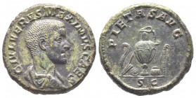 pour Maximus Caesar
As, 236-237, AE 9.87 g. Ref : C.8, RIC 12 Conservation : Superbe