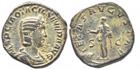 Otacilia Severa, Augusta 244-249
Sestertius, Rome, AE 17.12 g. Ref : C. 46, RIC 208a Conservation : Superbe