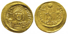Iustinianus 527-565
Solidus, Costantinople, 542-565, AU 4.45 g.
Ref : Sear 139
Conservation : Superbe