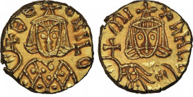 Michael II & Theophilus 820-829
Semissis, Syracuse, AU 1.73 g.
Ref : Sear 1648
Conservation : NGC Choice MS 5/5 - 5/5. Magnifique FDC