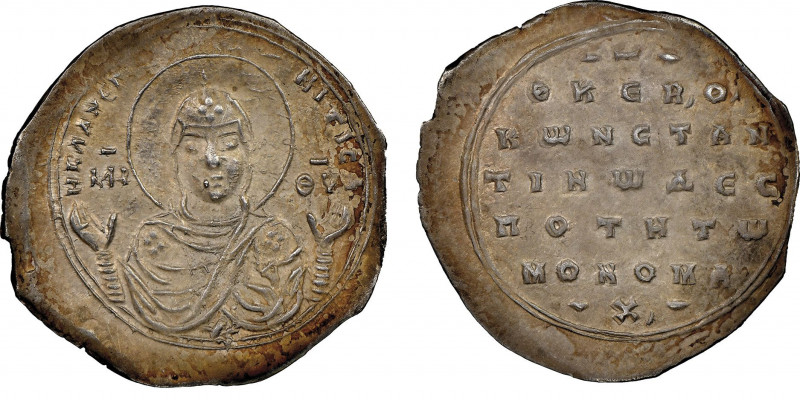 Constantine IX Monomachus 1042-1055
2/3 Miliaresion, Constantinople, AG 2.18 g. ...