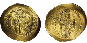 Constantine X Ducas 1059-1067
Histamenon Nomisma Constantinople, AU 4.35 g. Ref : Sear 1847
Conservation : NGC Choice AU 4/5 - 3/5. Superbe