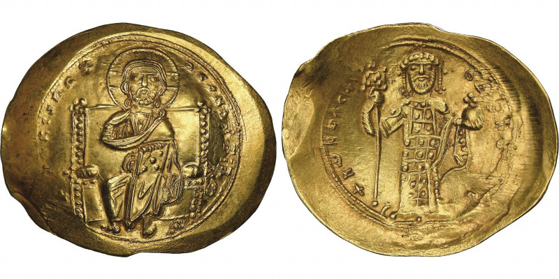 Constantine X Ducas 1059-1067
Histamenon Nomisma Constantinople, AU 4.35 g. Ref ...