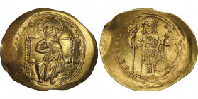 Constantine X Ducas 1059-1067
Histamenon Nomisma Constantinople, AU 4.35 g. Ref : Sear 1847
Conservation : NGC MS 4/5 - 3/5. FDC
