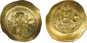 Michael VII 1071-1079
Histamenon, Constantinople, AU 4.39 g. Ref : Sear 1868
Conservation : NGC MS 4/5 - 4/5