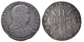 Honoré III 1733-1795
Pezzetta ou 3 Sols, 1734, Billon 4.29 g. Ref : G MC100 var AUXILIVM , CC 168 Conservation : TTB