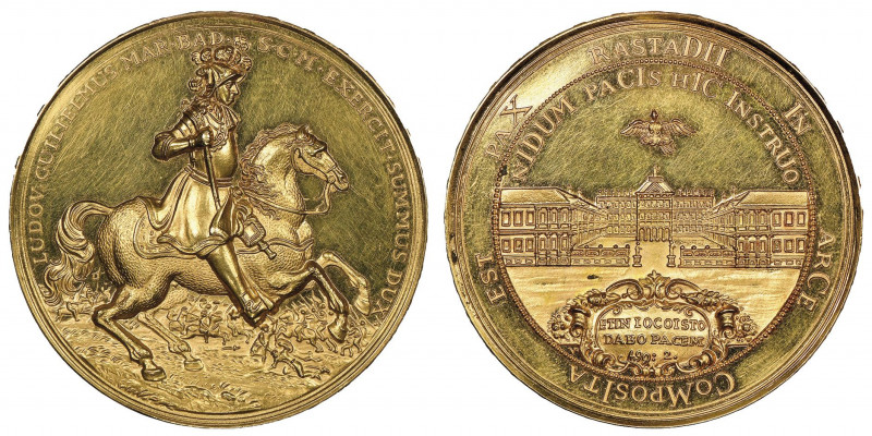 République Fédérale 1949 -1990
Médaille en or de 20 ducats, München, 1955, «300è...