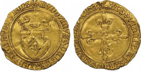Louis XII 1498-1515
Écu d'or, Montpellier, AU 3.37 g. Ref : Dup. 647, Fr.323
Conservation : NGC AU 58