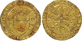 François Ier 1515-1547
Ecu d'or au soleil de Bretagne, R = Rennes, AU 3.4 g. 
Ref : Dup. 790, Fr. 364
Conservation : NGC MS 63. Superbe exemplaire