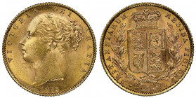 Victoria 1837-1901
Sovereign, 1872, AU 7.98 g.
Ref : Fr.388, S.3856
Conservation : NGC MS 63, NO die number