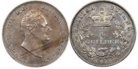 BRITISH COLONIES
William IV 1830-1837
British Guiana
1/4 Guilder, 1836 , Cu
Ref : KM#23
Conservation : NGC AU55