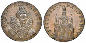 Sussex. Chichester 
Halfpenny Token, 1794, AE
tranche : PAYABLE AT DALLYS CHICHESTER 
Ref : D&H 15
Conservation : NGC MS 62 BN