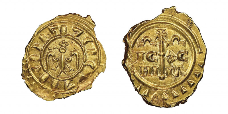 Brindisi
Federico II 1197-1250
Tari, AU 1.92 g.
Ref : MIR 259 (R3), Spahr 190.71...