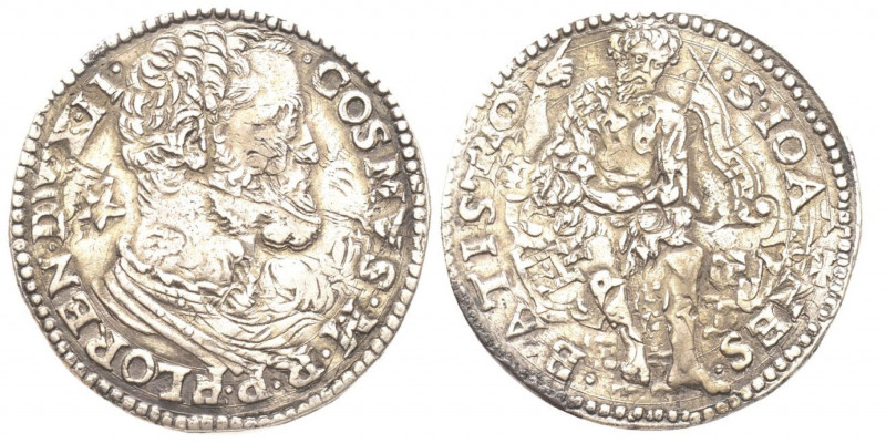 Cosimo I de' Medici 1537-1574 
Testone da 43 Soldi o Stellino, AG 9.76 g.
Ref : ...