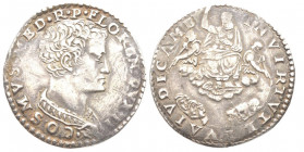 Cosimo I de' Medici 1537-1574 
Lira, 1537-1554, AG 4.70 g. 
Ref : MIR 127, Galeotti XVII, 6, Ravegnani Morosini 10
Conservation : TTB+
