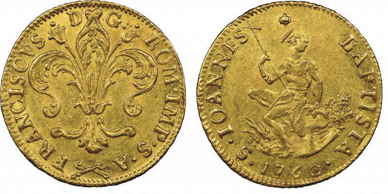 Francesco II di Lorena 1737-1765
Ruspone, 1760, AU 10.31 g.
Ref : MIR 359/15 (R4...