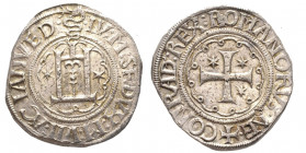 Ludovico Maria Sforza 1494-1500
Duca di Milano e Signore di Genova 
Lira ou Testone (20 soldi), AG 13.25 g.
Ref : MIR 144 (R3), CNI 17, Lunardi 147, B...
