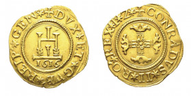 Genova
Dogi biennali, II fase 1541-1637
2 Doppie, 1616, AU 13.37 g.
Ref : MIR 203/16, CNI 3, Fr. 418, Lun.226
Conservation : Superbe