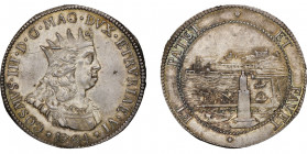 Livorno
Cosimo III 1670-1723 
Tollero, 1704, AG 
Ref : MIR 64/19 (R3), CNI 62/3
Ex Vente Nomisma 38, lot 695
Conservation : Superbe