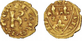 Carlo I 1266-1282
Tari, Messina, AU 0.90 g.
Avers : KAROL REX Grande K
Revers : SICIL Stemma
Ref : MIR 150 (R2), Spahr 5
Conservation : NGC AU 55. Sup...