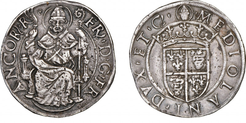 Francesco I Re di Francia e duca di Milano, 1515-1521
Testone, Milano, AG 9.42 g...