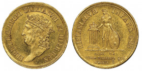 Ferdinando I di Borbone 1816-1825
3 Ducati o oncetta, Napoli, 1818, AU 3.79 g.
Ref : MIR 459 (R), Pannuti Riccio 3, Fr. 859
Conservation : NGC MS 65. ...